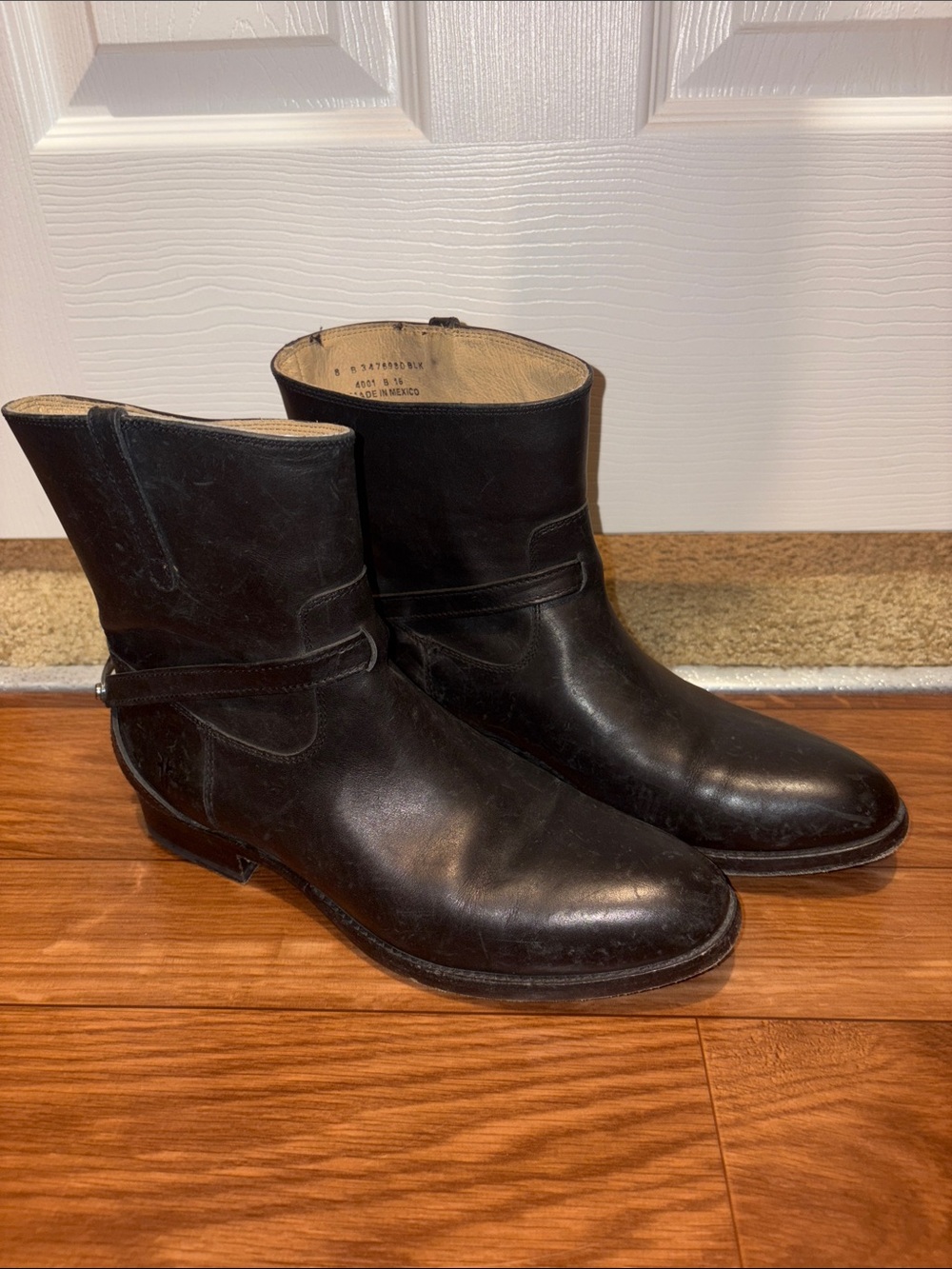 Women's Frye Lindsay Plate Short Black Boots